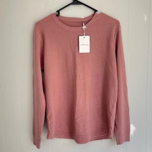 Dusty Mauve Soft, Long Sleeve Top